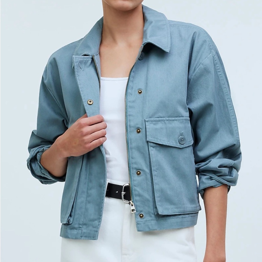 Madewell Cropped Cargo Jacket
